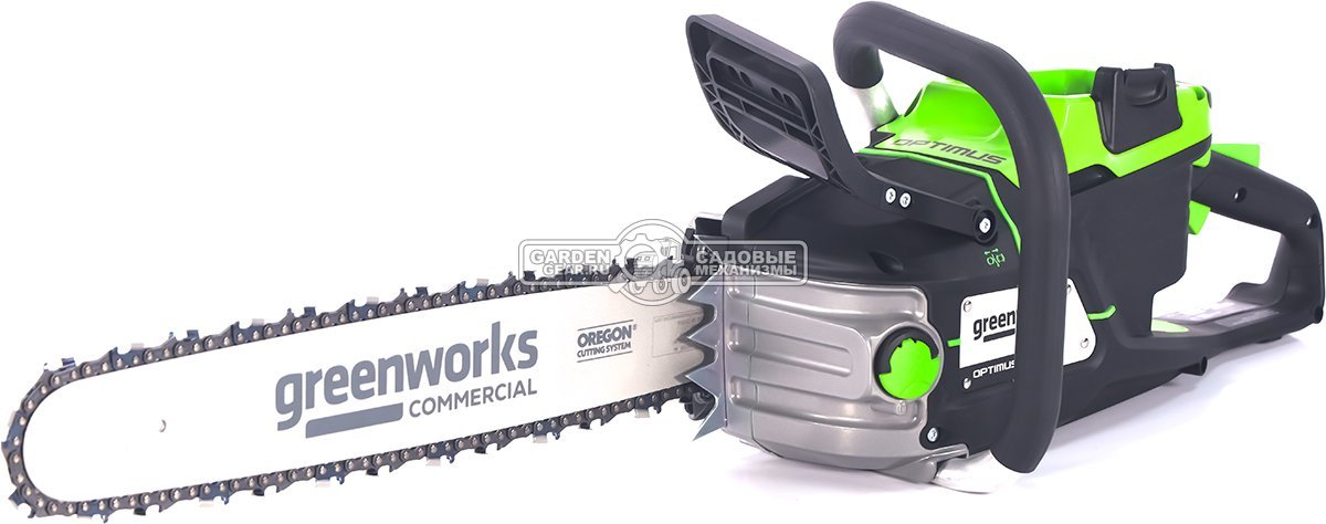 Пила аккумуляторная цепная GreenWorks OCS600 18" без АКБ и ЗУ (PRC, BL 82В, 3.6 кВт, 3/8"-1.3-68E, 4.45 кг)