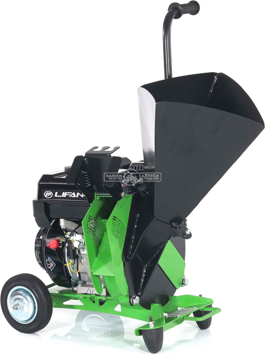 Садовый измельчитель веток бензиновый Дровосек МР260 6.5 (RUS, Lifan 6.5 л.с., 196 см3, ветки до 72 мм, центробежное сцепление, 48 кг)