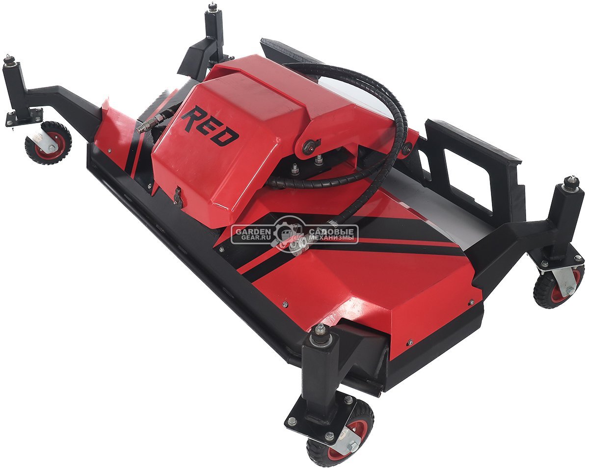 Газонокосилка мульчирующая RED для мини-погрузчика, 6 дисков с ножами, ширина 158 см., 190 кг.