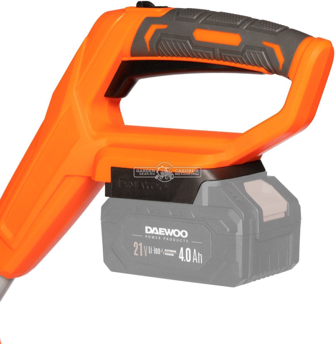 Снегоуборщик аккумуляторный / лопата Daewoo DAST 3421Li без АКБ и ЗУ (PRC, BL 21В, ширина 34 см, 4.3 кг)
