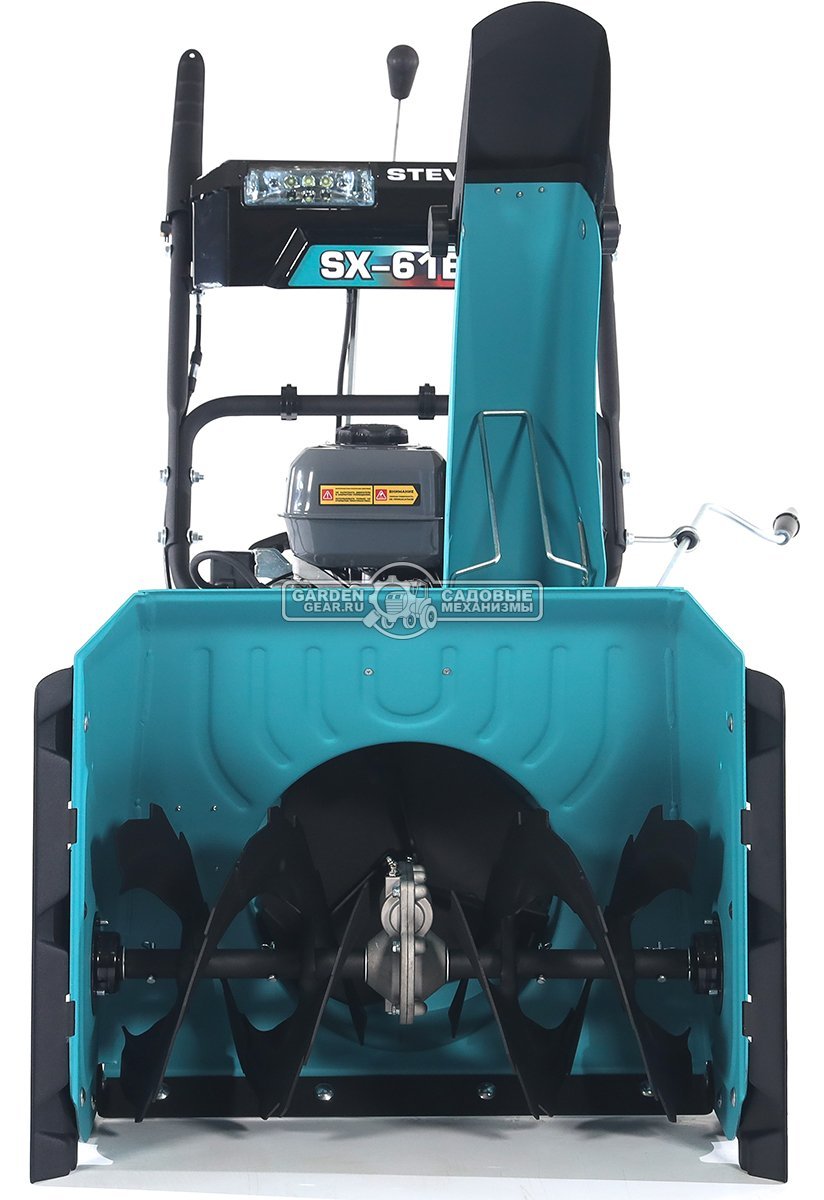 Снегоуборщик Steviman SX-61E (RUS, 61 см, Korona 212 см3, эл/стартер 220В, фара, скорости 6/2, 85 кг)