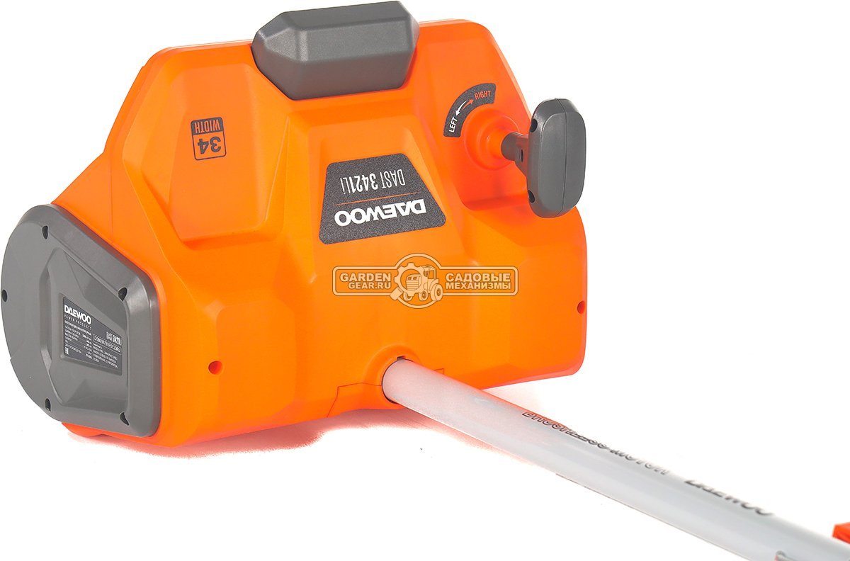 Снегоуборщик аккумуляторный / лопата Daewoo DAST 3421Li SET c АКБ 4 А/ч и ЗУ (PRC, BL 21В, ширина 34 см, 4.3 кг)