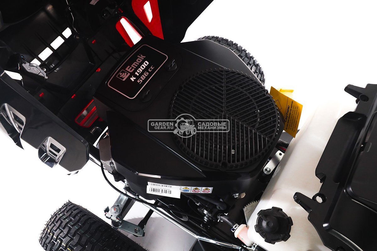 Садовый трактор Oleo-Mac OM 92R/19 KV (PRC, Emak K 1900 V-Twin, 586 см3, 92 см., гидростатика, травосборник 300 л., 198 кг.)