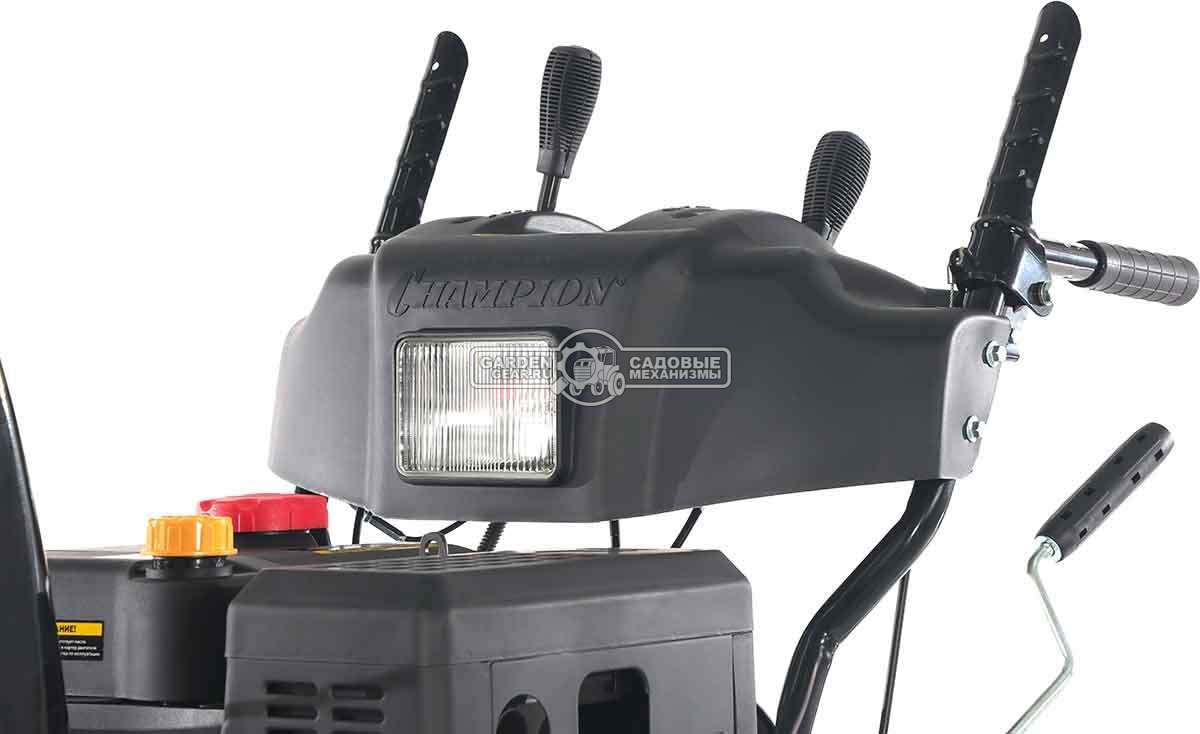 Снегоуборщик Champion ST1171E (PRC, 70 см., Champion, 375 см3,  эл/стартер 220В, фара, автоматический дифференциал, 123.5 кг)
