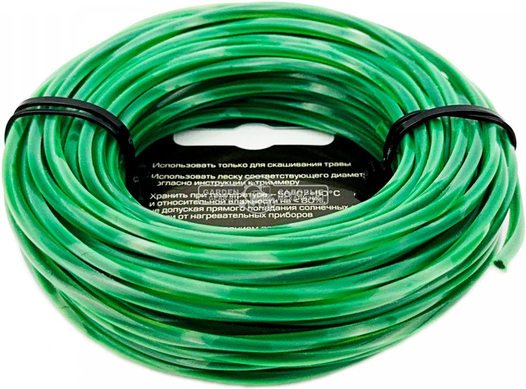 Триммерная леска Steviman HI-PRO 3,0 мм х 10 м (витой квадрат, 100% полиамид с графитовым сердечником)