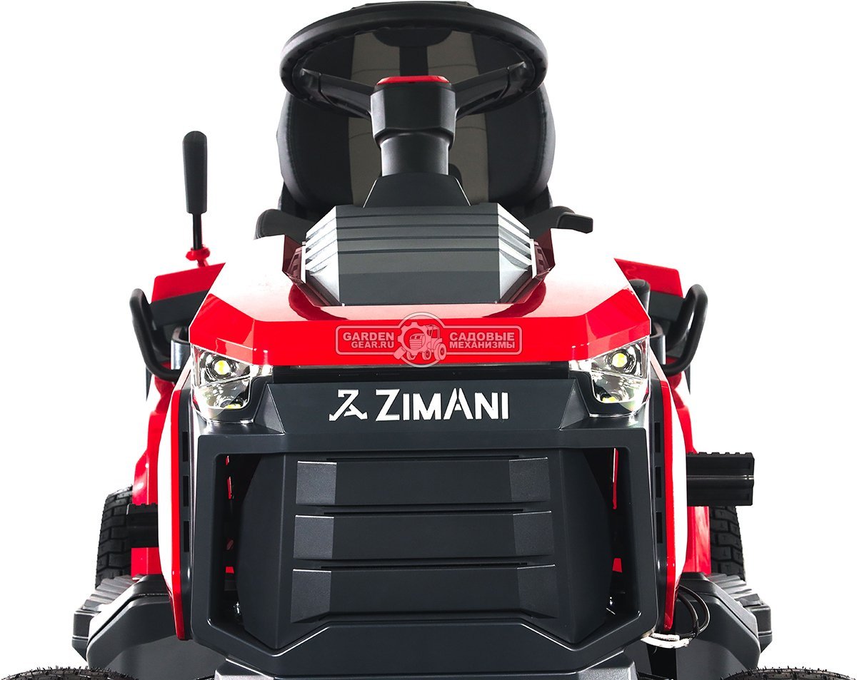 Садовый трактор ZimAni TC107HV (PRC, Loncin 586 куб.см., гидростатика, травосборник 320 л, ширина кошения 107 см, LED панель, 195 кг)