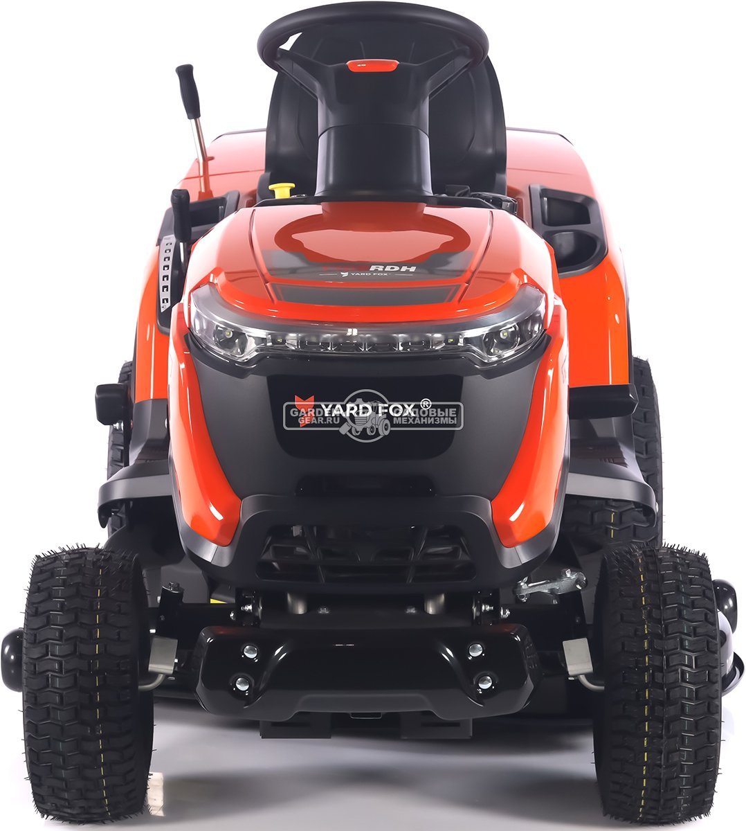 Садовый трактор Yard Fox Optima T 108 RDH (PRC, Loncin V-Twin 586 куб.см., гидростатика, травосборник 260 л, ширина кошения 108 см, 220 кг)