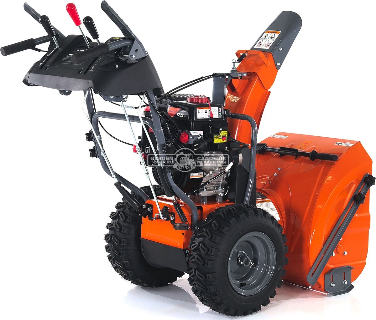 Снегоуборщик ZimAni ST324DLE PRO Quattro Auger (PRC, 61 см, LCT Snow Storm 254 см3, эл/стартер 220В, LED фара, AutoTurn, скорости 6/2, 98 кг.)