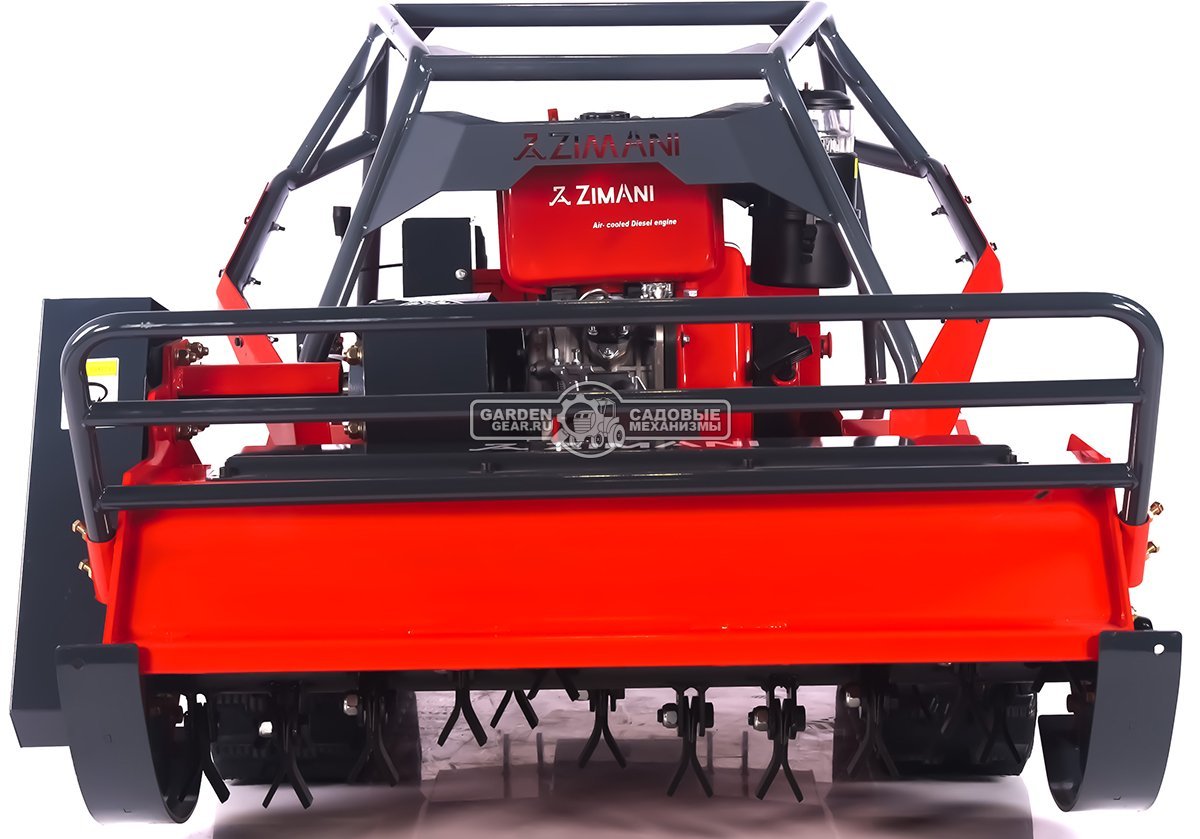 Косилка для высокой травы и кошения склонов ZimAni RLM100 Pro Plus с дистанц. управлением (PRC, 100 см, дизель, LCT 499 см3, 2x0.85 кВт, 370 кг)