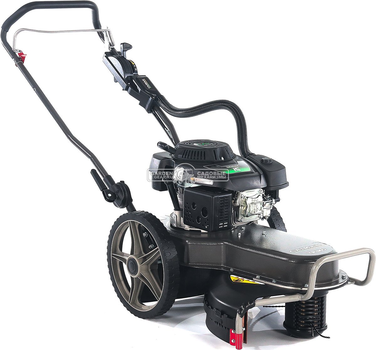 Профессиональный колесный триммер Caiman Trimo 60CP (RUS, Caiman Green Engine, 196 куб.см., 56 см., 42.3 кг.)