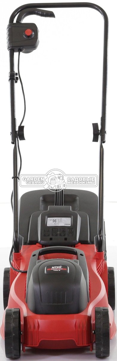 Газонокосилка электрическая MTD Smart 32 E / K (PRC, 1000 Вт., 32 см., пластик, 27 л., 6 кг.)