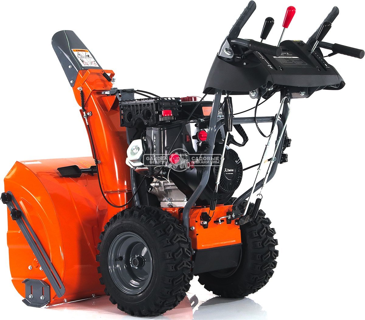 Снегоуборщик ZimAni ST330DLE PRO Quattro Auger (PRC, 76 см, LCT Snow Storm 414 см3, эл/стартер 220В, LED фара, AutoTurn, скорости 6/2, 115 кг.)