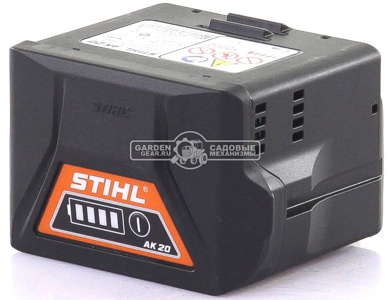 Аккумулятор Stihl AK 20 (GER, 36В Cоmpact, 144 Вт/ч., 4,0 А/ч, с индикатором заряда LED, 1,2 кг.)