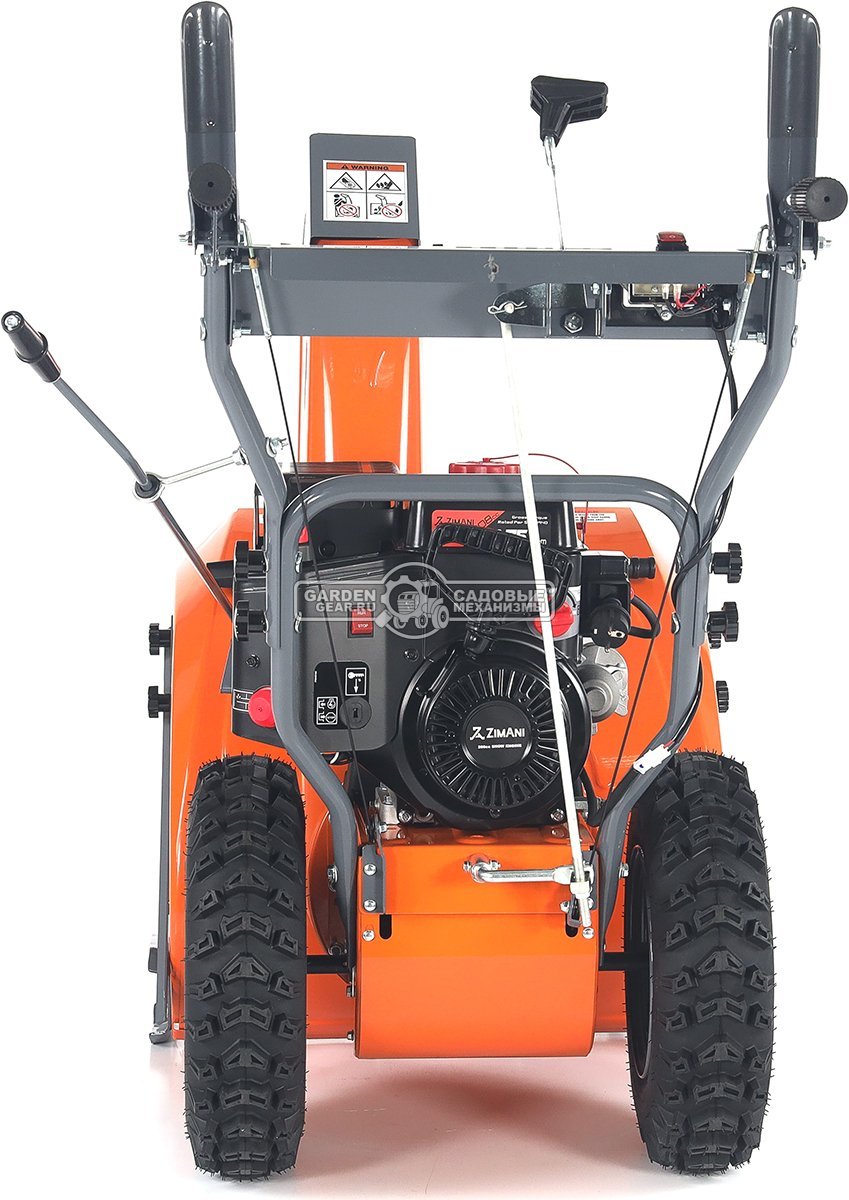 Снегоуборщик ZimAni ST224E Quattro Auger (PRC, 61 см, LCT Snow Storm 208 см3, эл/стартер 220В, LED фара, скорости 6/2, 76 кг)