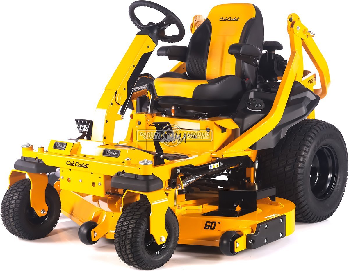 Садовый райдер Cub Cadet Ultima Series ZTXS6 60 с нулевым радиусом разворота (USA, Kawasaki, 852 куб.см., гидростатика, ширина 152 см., 680 кг.)