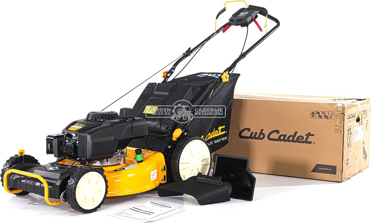 Газонокосилка бензиновая Cub Cadet SC 700C 4WD полноприводная (PRC, 53 см., Cub Cadet 5C70M0, 196 куб.см., 4 в 1, 45 кг.)