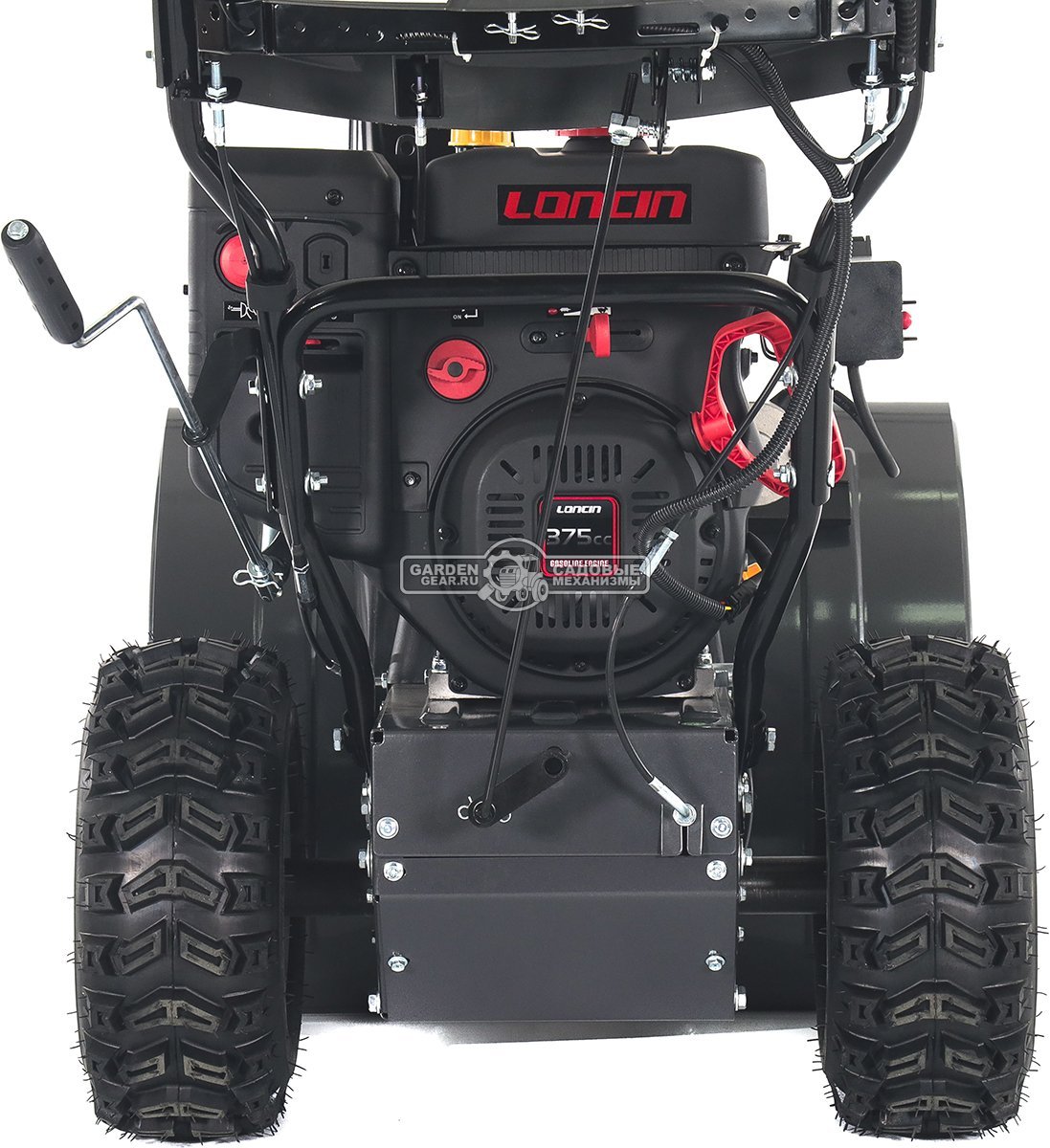 Снегоуборщик Evoline SBG 700 LE (PRC, 70 см, Loncin 383 см3, эл/стартер 220В, фара, автоматич. дифференциал, скорости 6/2, подогрев рукояток,120 кг)