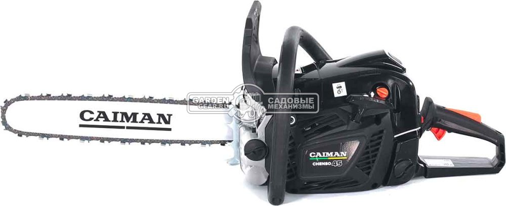 Бензопила Caiman Chenso 45-16 SL16 Decompressor (2 в 1) (RUS, 47 куб.см., 2,0 кВт/2,7 л.с., 0,325", 1,5 мм, 66E, 5,6 кг.)