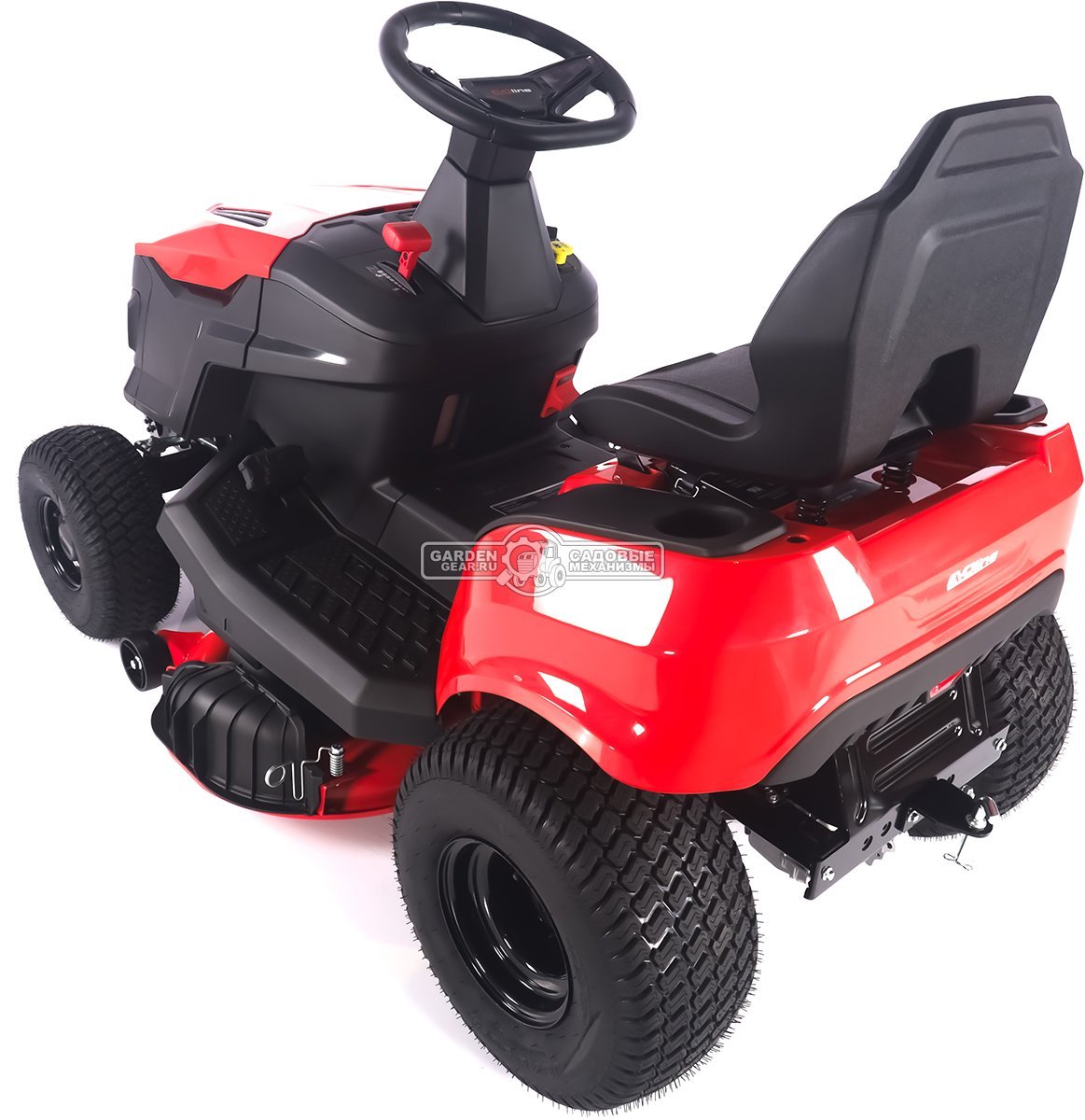 Садовый трактор Evoline TRG 98 H (PRC, Loncin 452 куб.см., гидростатика, ширина кошения 96 см, боковой выброс, 182 кг)