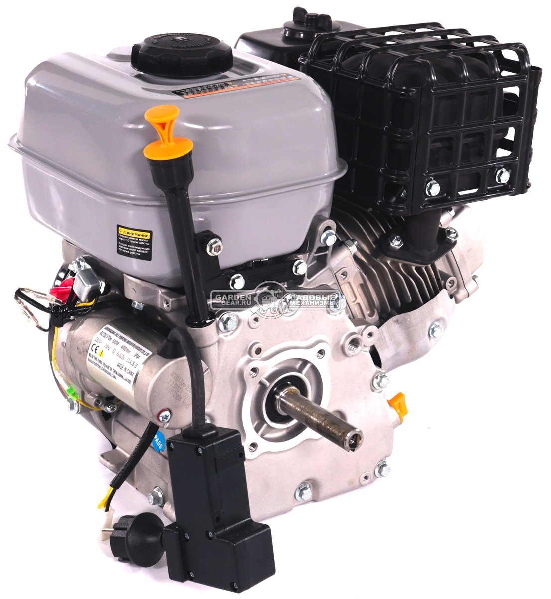 Бензиновый двигатель Zongshen GB 270 BE Snow Line (9 л.с., 272 куб.см., D=19 мм, L=87 мм, катушка освещения, ручной / стартер 230 Вольт, 17,2 кг.)