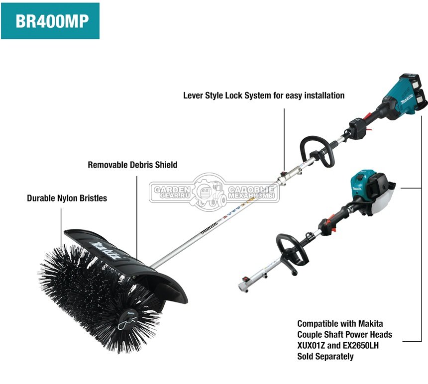 Насадка - щетка Makita BR400MP арт. 199319-3