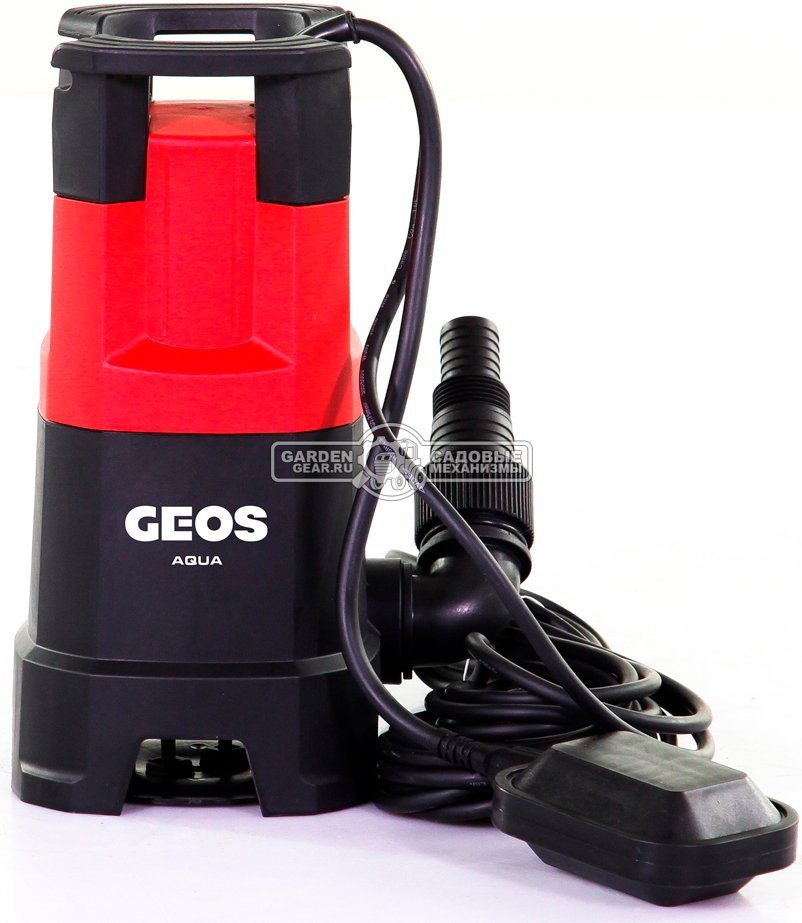 Дренажный насос Geos Drain 7000 Classic для грязной воды (PRC, 350 Вт., 6 м, 7 м3/час, 4.4 кг.)