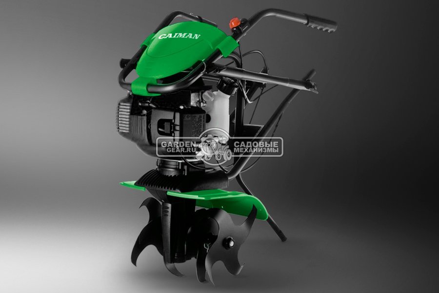 Культиватор Caiman Supertiller MB 30C + комплект Экстра (FRA, Caiman Engine, 35 куб.см., 1 вперед, 28 см., 12 кг.)