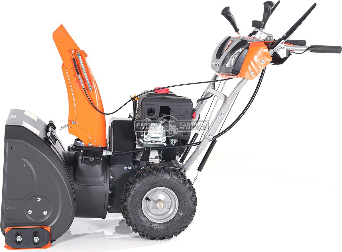 Снегоуборщик Yard Fox 6151E Optima (PRC, 61 см, Loncin, 212 см3, эл/стартер 220В, фара, подогрев рукояток, скорости 6/2, 89 кг)