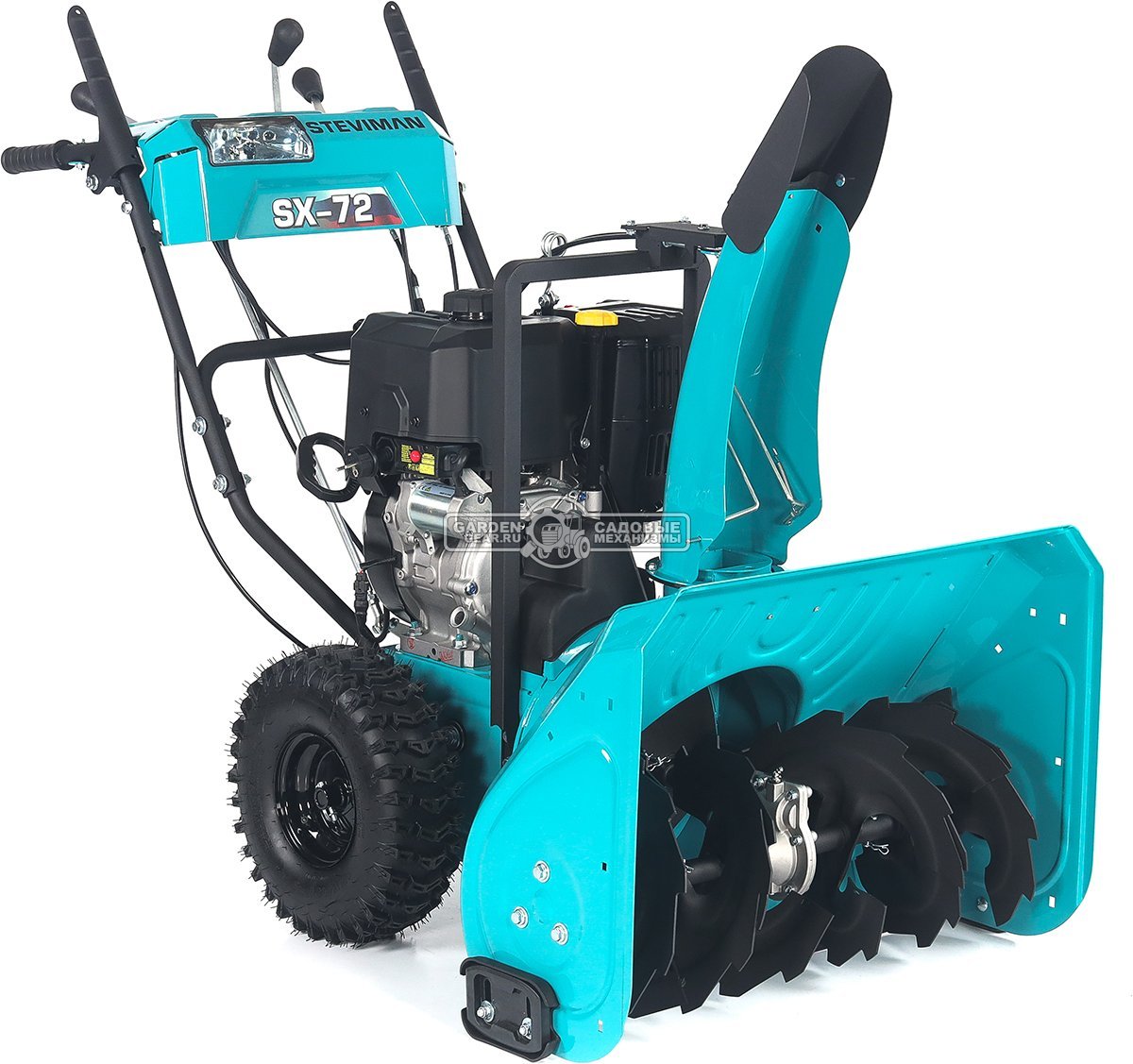 Снегоуборщик Steviman SX-72 (RUS, 72 см, Rato 301 см3, эл/стартер 220В, фара, скорости 6/2, 105 кг)