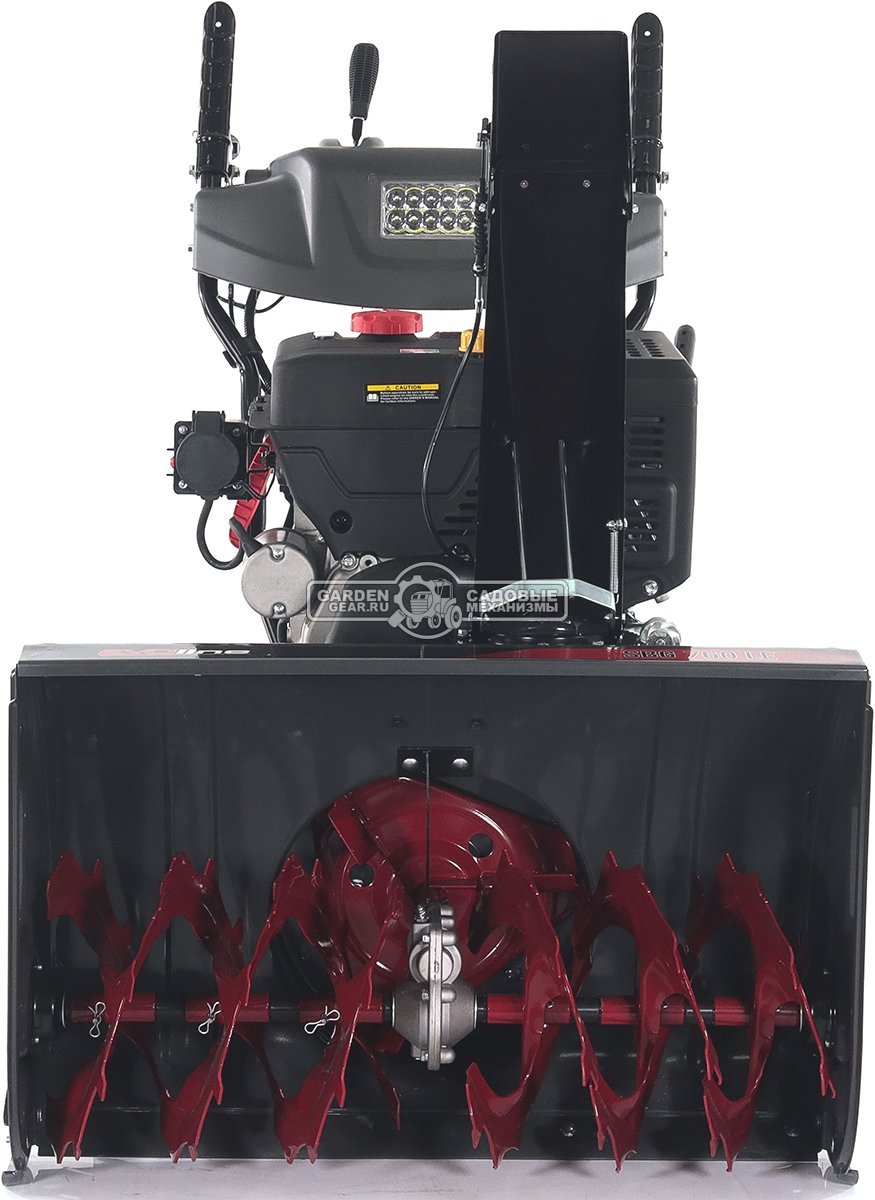 Снегоуборщик Evoline SBG 760 LE (PRC, 76 см, Loncin, 420 см3, эл/стартер 220В, фара, автоматич. дифференциал, скорости 6/2, подогр. рукояток,130 кг)