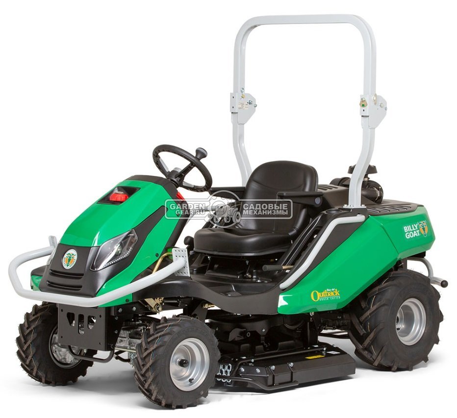 Садовый трактор для высокой травы и работы на склонах Billy Goat BCR4328BVECE 4WD (CZE, B&S Vanguard EFI V-Twin 810 см3, 110 см, дифференциал, 412 кг)