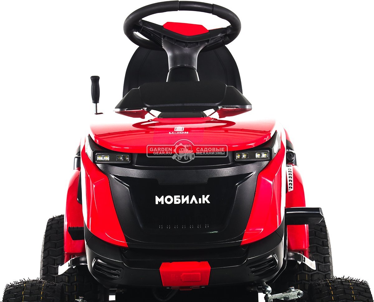 Садовый трактор Мобил К XPA88 аккумуляторный без АКБ (PRC, BL 60В, 88 см, 6 слотов для АКБ + встроенное ЗУ, LED-фара, травосб. 245 л, 155 кг)