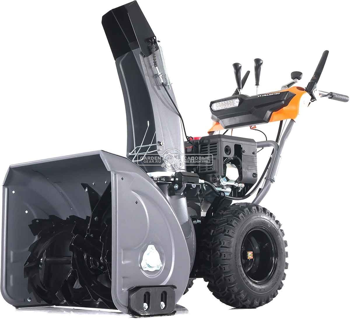 Снегоуборщик Villartec WB7066E (PRC, 66 см, Loncin, 212 см3, эл/стартер 220В, фара, подогрев рукояток, скорости 6/2, 88 кг)