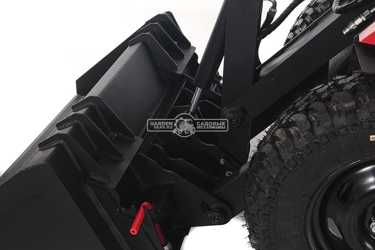 Мини-погрузчик шарнирно сочленённый RED RBF-03 тент + отопитель + джойстик Zongshen GB750EFI 30 л.с., грузоподъемность до 700 кг, ковш 150 л, 1270 кг.