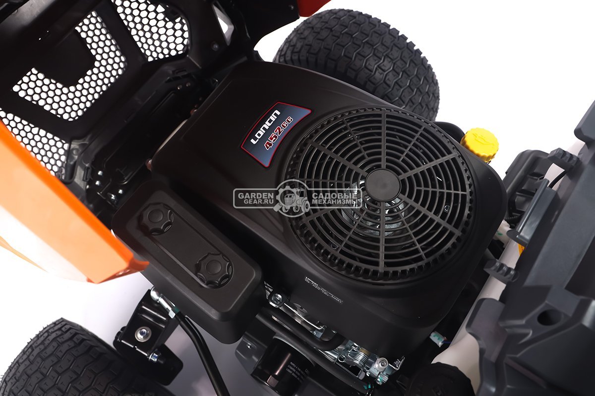 Садовый трактор Villartec MR1690H (PRC, Loncin 452 куб.см., LED дисплей, гидростатика, травосборник 320 л, ширина кошения 90 см, 187 кг.)