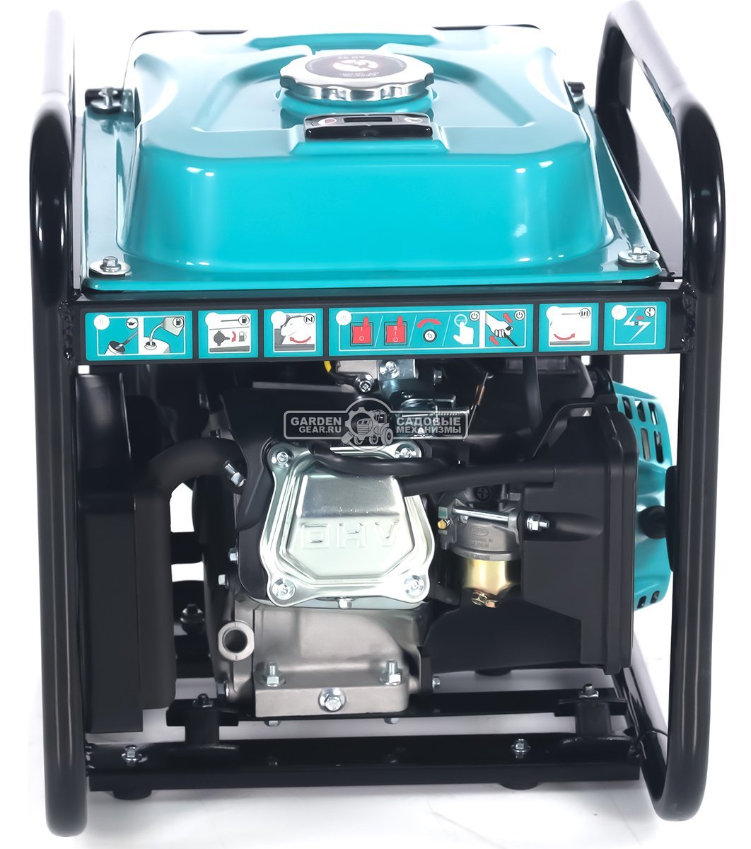 Бензиновый генератор инверторный Steviman GR-3500i (RUS, 212 см³, 7 л.с., 3.2/3.5 кВт, бак 12 л., 26.5 кг)