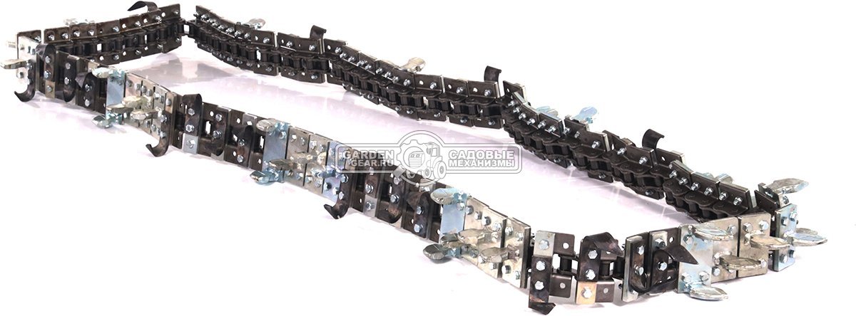 Сменная цепь Baumech 120 мм. с зубьями для траншеекопателя 1200 мм., 57 кг.
