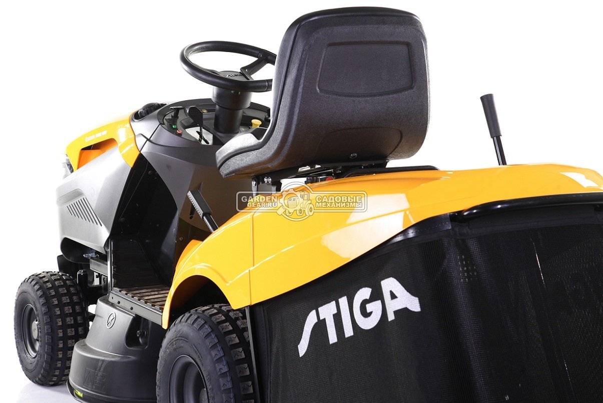 Садовый трактор Stiga Estate 5092 HW (ITA, Stiga ST600 V-Twin, 586 куб., гидростатика, травосборник 290 л., ширина кошения 92 см, NJ 92/102, 213 кг.)