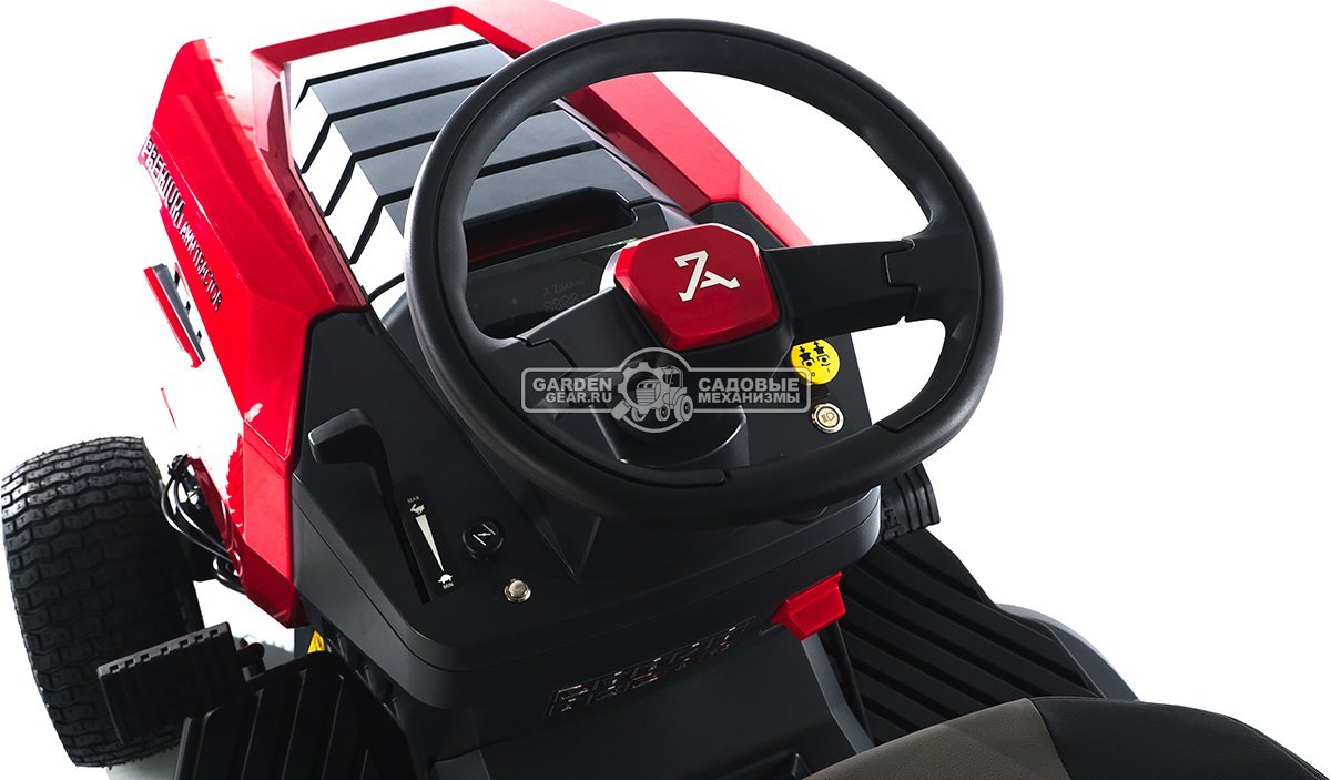 Садовый трактор ZimAni TC107HV (PRC, Loncin 586 куб.см., гидростатика, травосборник 320 л, ширина кошения 107 см, LED панель, 195 кг)