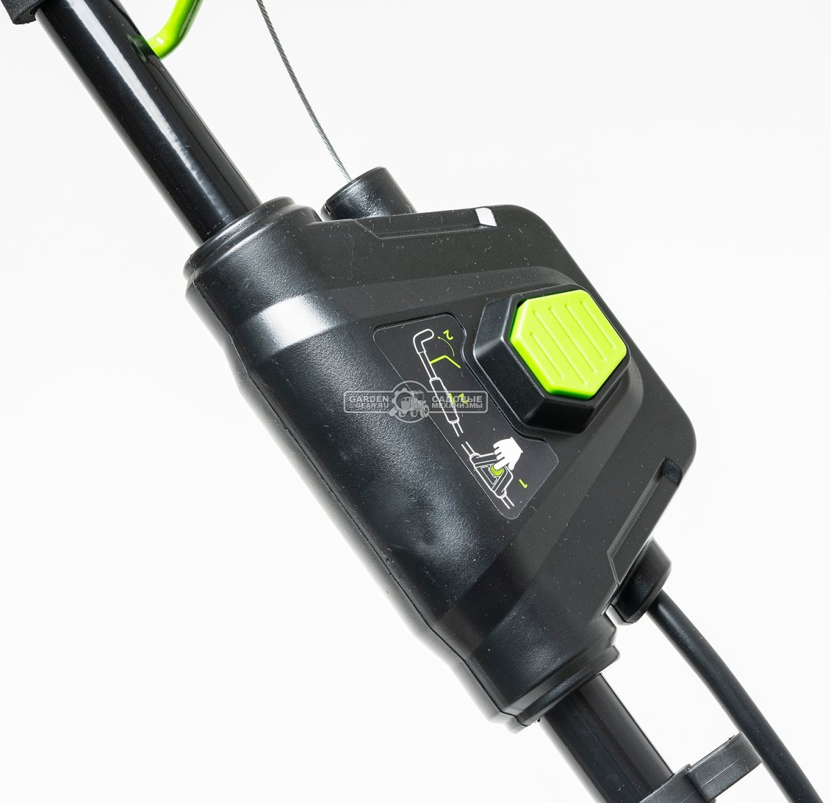 Газонокосилка аккумуляторная GreenWorks G24X2LM41 с 2 АКБ 4 А/ч и ЗУ (PRC, 2х24В, 41 см, пластик, мульчирование, 50 л, 18 кг)