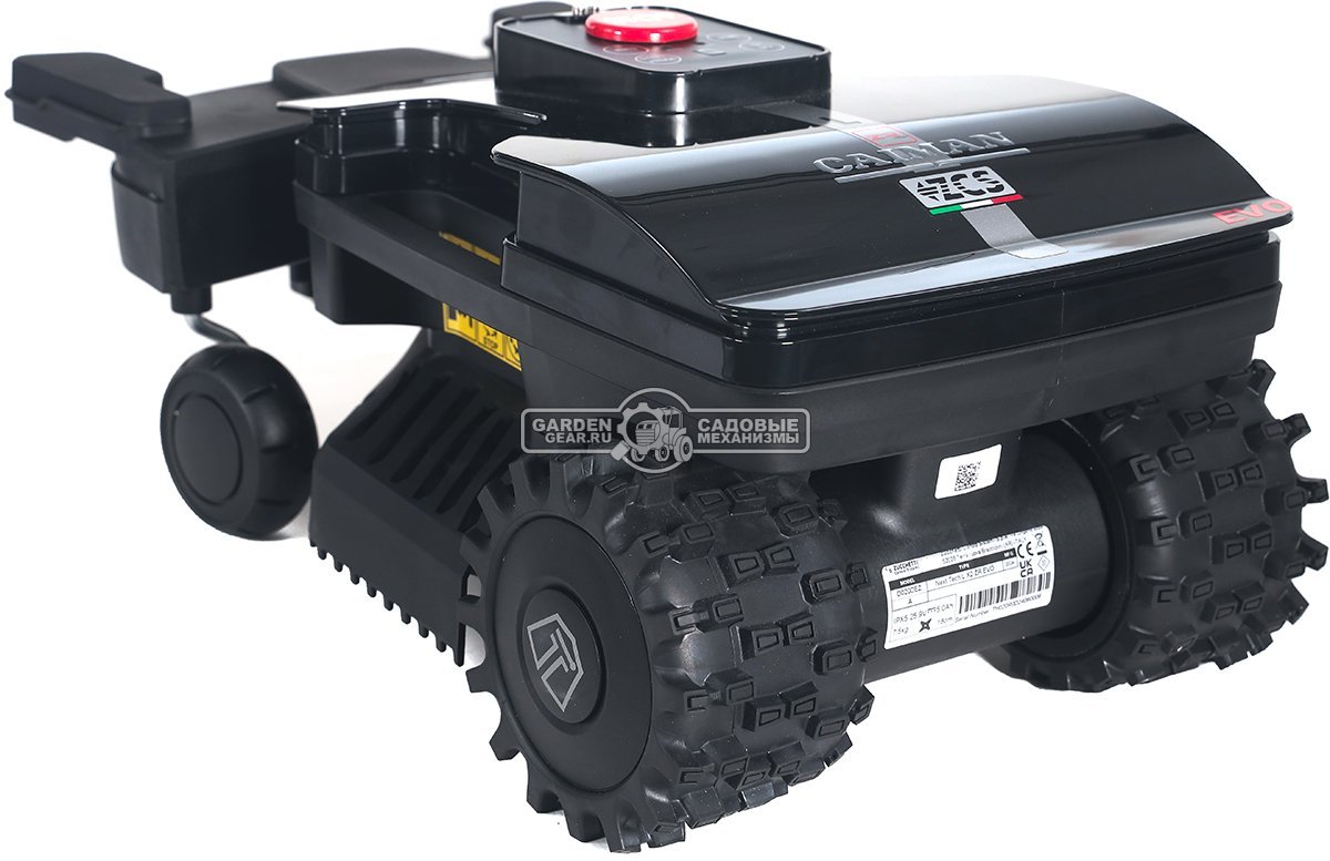 Газонокосилка робот Caiman Tech X2 Elite ZR Radar (ITA, площадь газона до 1000 м2, нож 18 см., Bluetooth, алгоритм умной стрижки, вес 7,5 кг.)