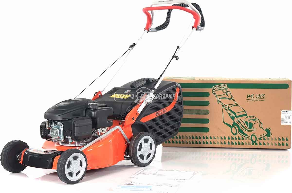 Газонокосилка бензиновая Oleo-Mac GV 44 TK Comfort Plus (ITA, 41 см, EMAK K450, 123 см3, сталь, 60 л, 24,5 кг.)