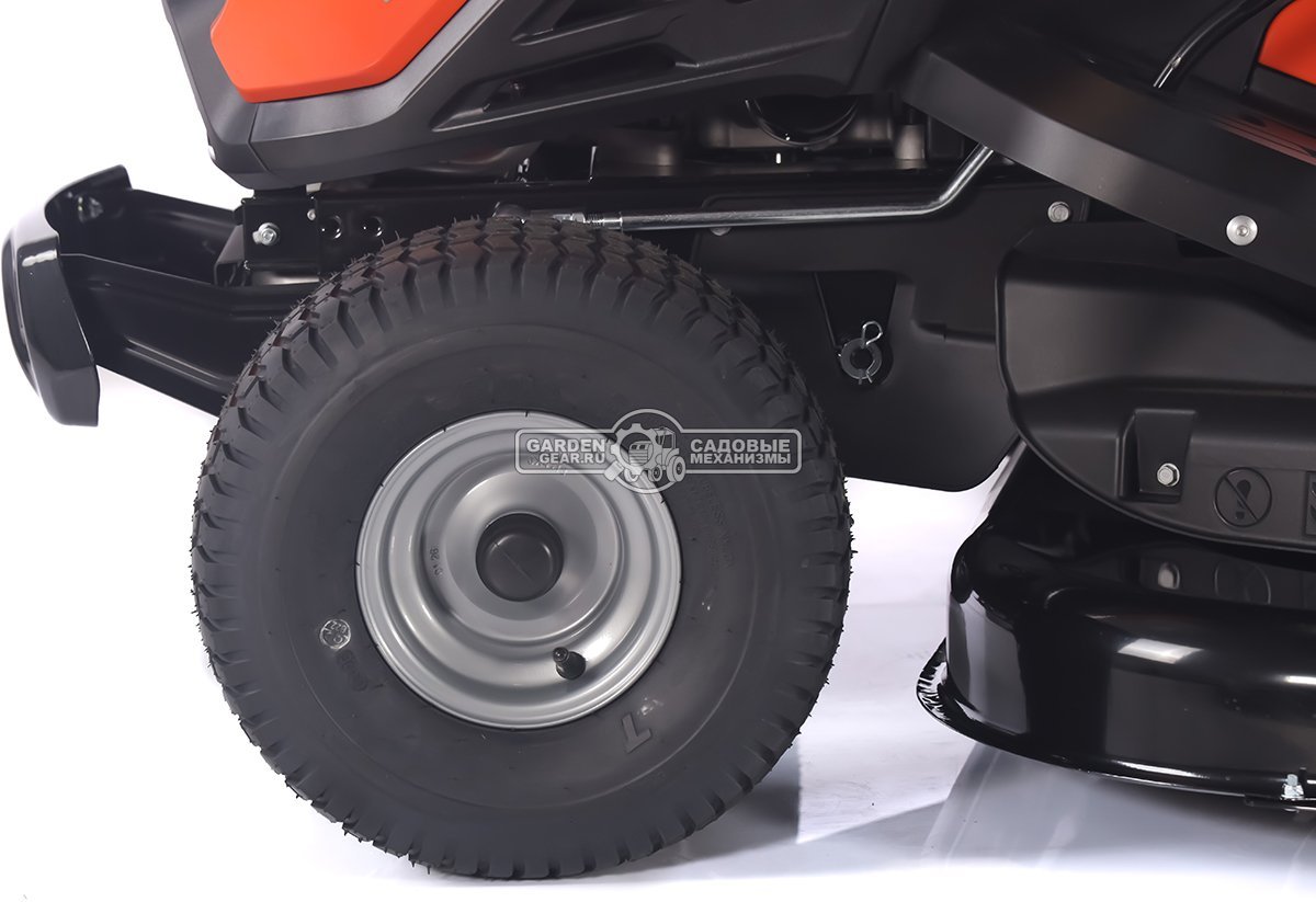 Садовый трактор Yard Fox Optima T 108 SDH (PRC, Loncin V-Twin 586 куб.см., гидростатика, боковой выброс, ширина кошения 108 см, 200 кг)