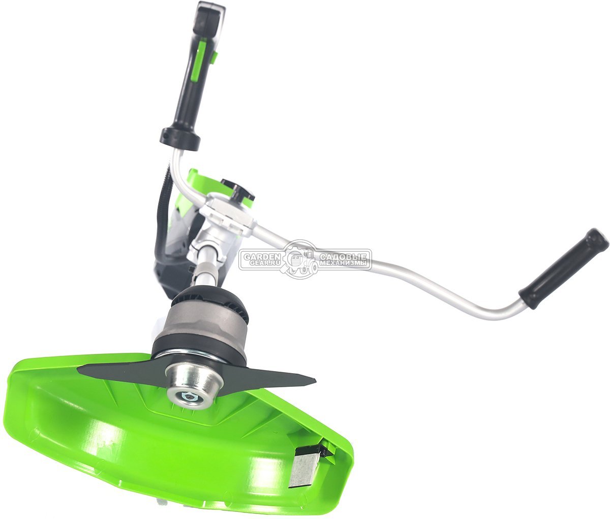 Мотокоса аккумуляторная GreenWorks GD60BCB без АКБ и ЗУ (PRC, BL 60В, нож 2Т + леска 2.0 мм, Т-рукоятка, 3.85 кг)