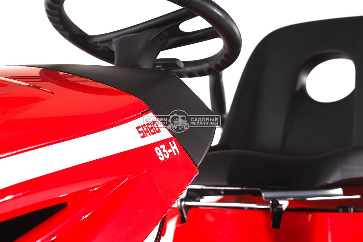Садовый трактор SABO 93-H (GER, Sabo V-Twin, 708 куб.см., гидростатика, травосборник 250 л., ширина кошения 95 см, 237 кг.)