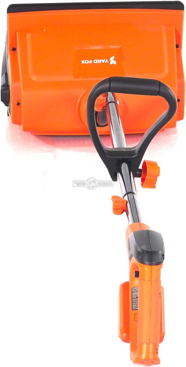 Снегоуборщик аккумуляторный / лопата Yard Fox 33E с АКБ 4 А/ч и ЗУ (PRC, BL 20В, ширина 33 см, 6 кг)