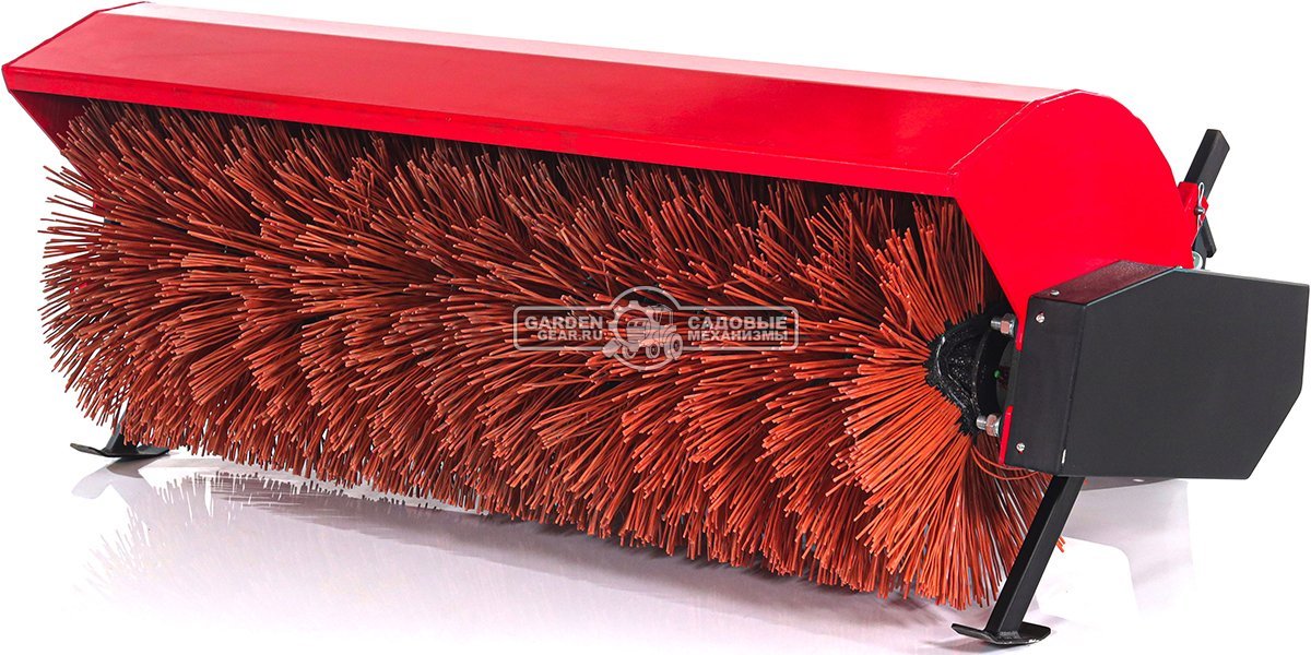 Щетка коммунальная RED 160 см. с шарнирным поворотом в 2 стороны для мини-погрузчика, 192,5 кг. 