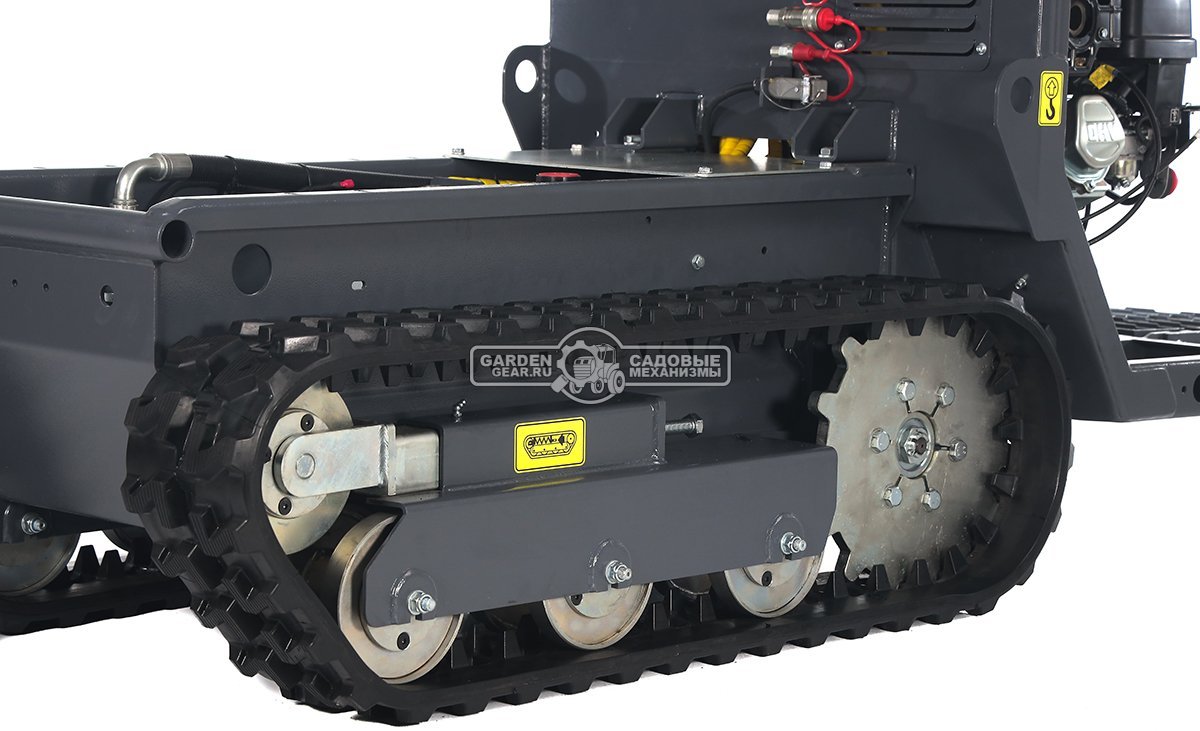 Универсальное гусеничное шасси Baumech под модуль ML-01 или GT-1000 с двигателем Zongshen GB460E с платформой оператора (с электропакетом)