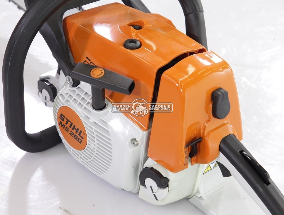 Бензопила Stihl MS 260 18&quot; (BRA, 50,2 куб.см., 2.6 кВт/3.5 л.с., ElastoStart, 0.325&quot;, 1.6 мм, 73E, 4.8 кг)