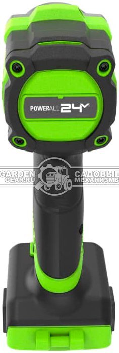 Гайковерт ударный аккумуляторный GreenWorks IW5500 без АКБ и ЗУ (PRC, BL 24В, 500 Нм, 1.25 кг)